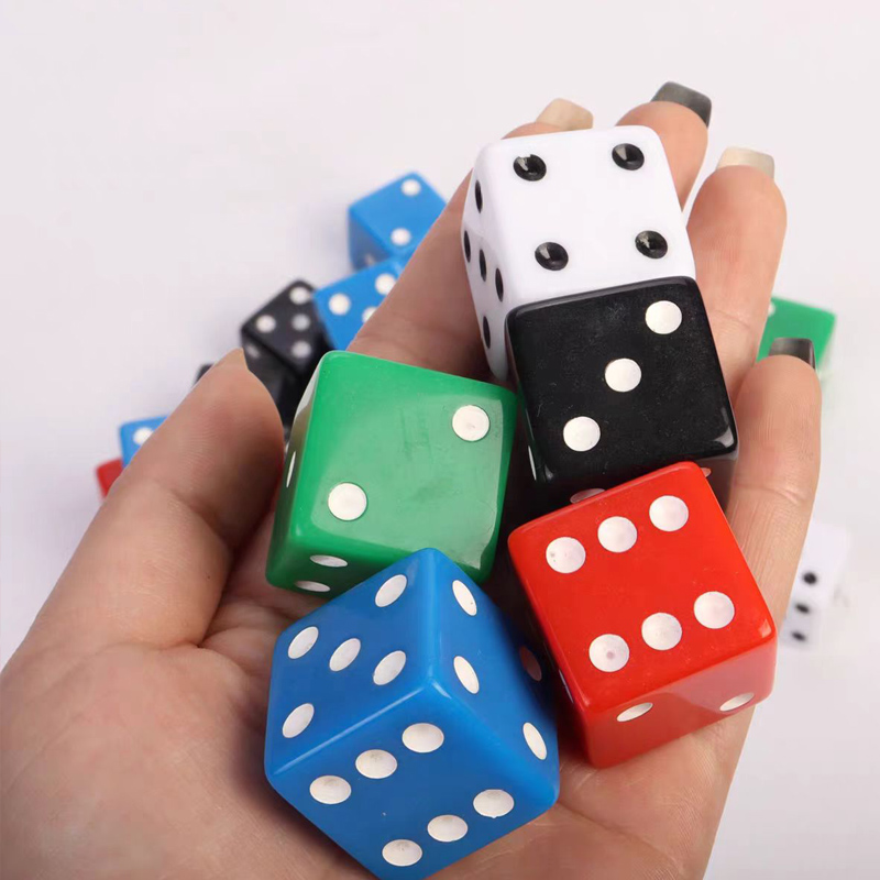 Party Games Animals - D6 Square Dice Cubes 25MM with