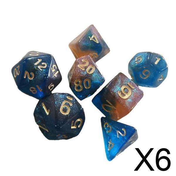 Party Games Gamecube - Acrylic Polyhedral Dice Collection Colorful Game