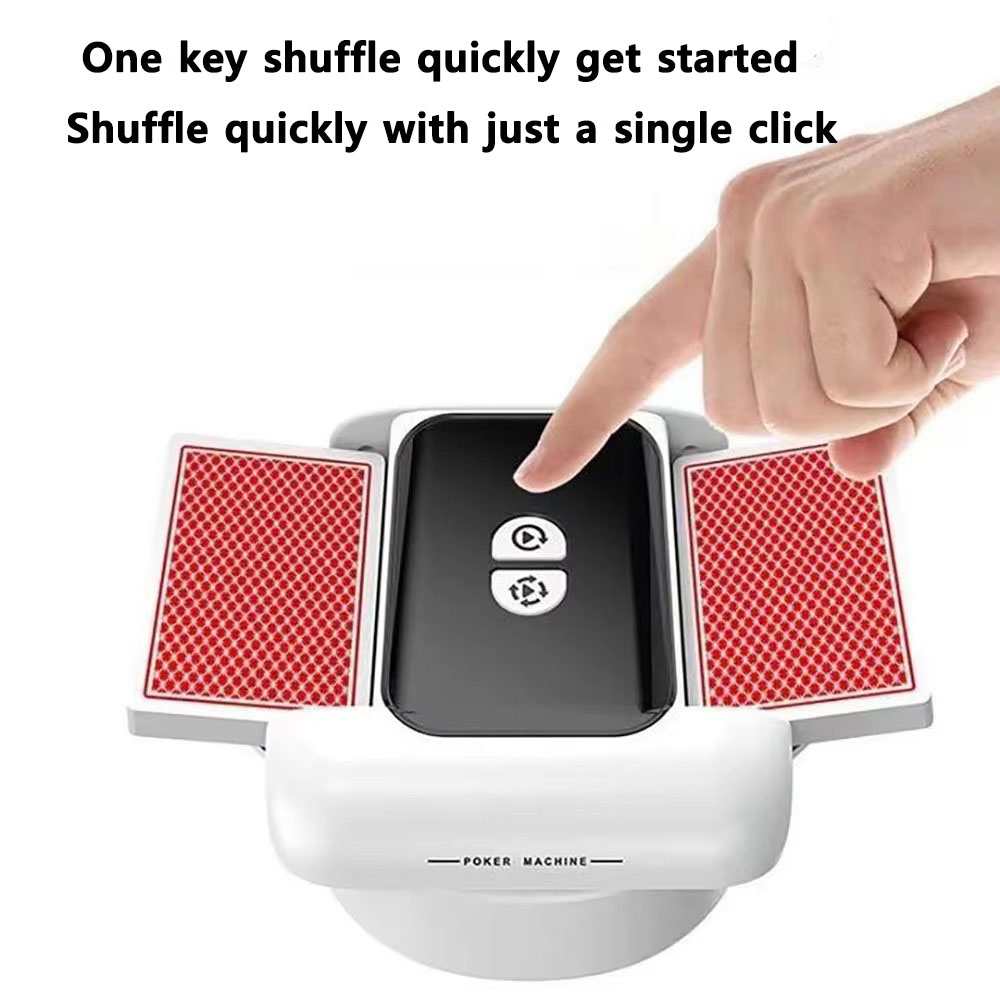 Party Games Cards - Rechargeable Automatic Card Shuffling Machine Electric