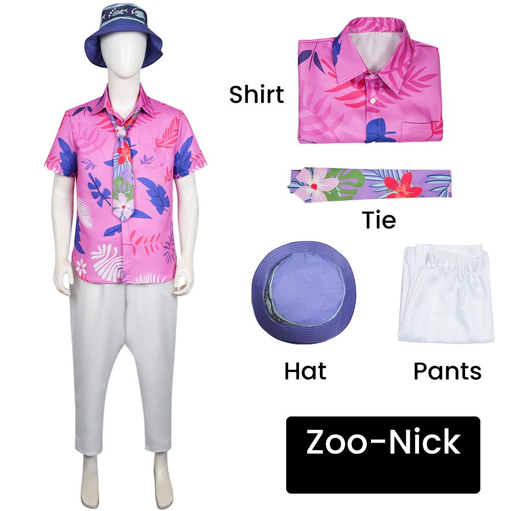 Zoo Party Games - Movie Zoo Nick Wilde Cosplay Costume