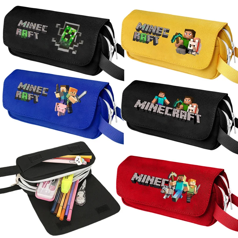 Party Games Box - Miner Crafting Pixel Series Pencil Case