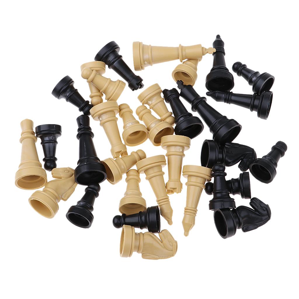 Book Party Games - 32Pcs/Lot 2'' Plastic Chess Pieces Only