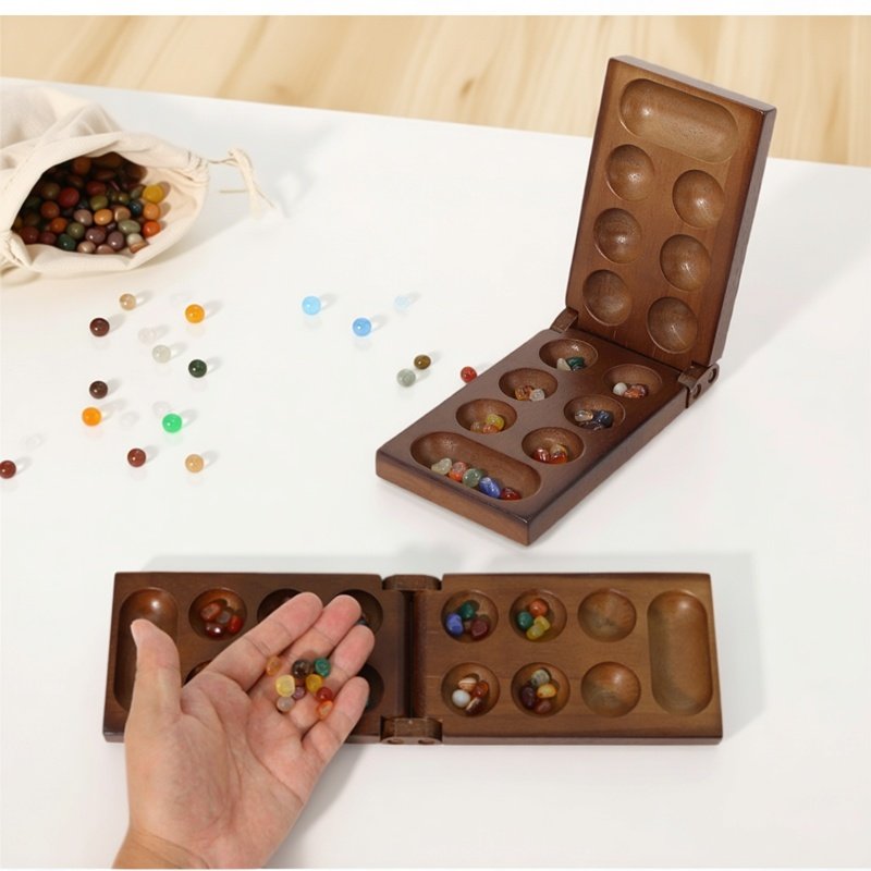 Party Family Games - Ancient Mancala African Chess Set Essential