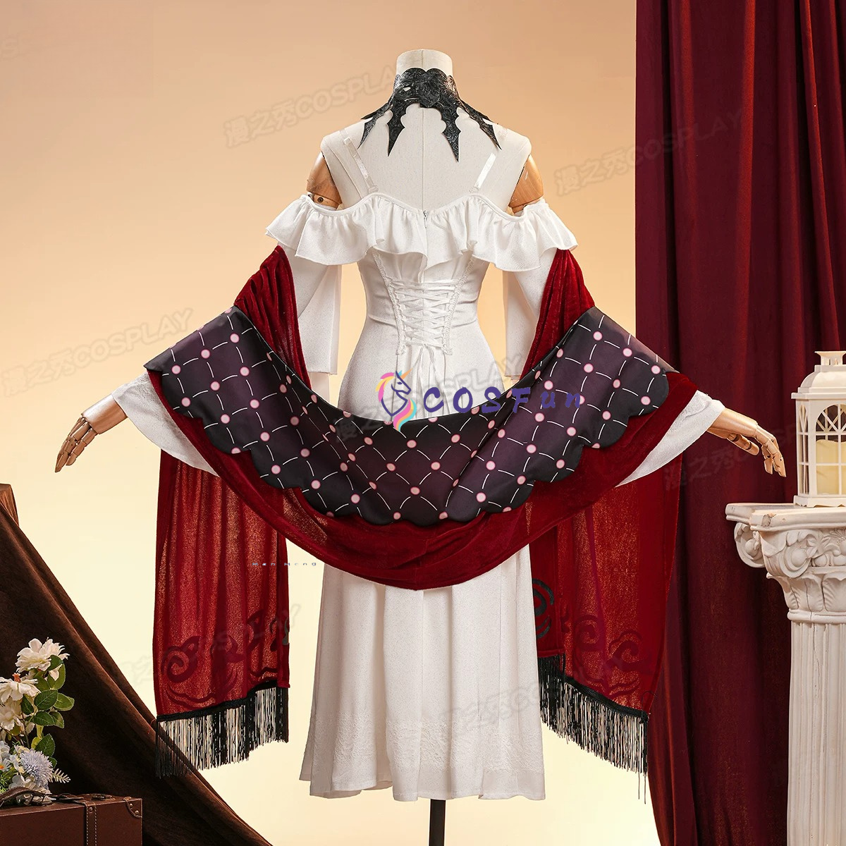 Party Games Christmas - Genshin Impact Rosalyne Cosplay Costume Pajamas