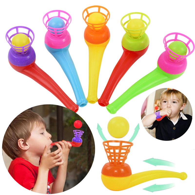 Party Games Engagement - 6/12Pcs Magic Blowing Pipe Floating Ball