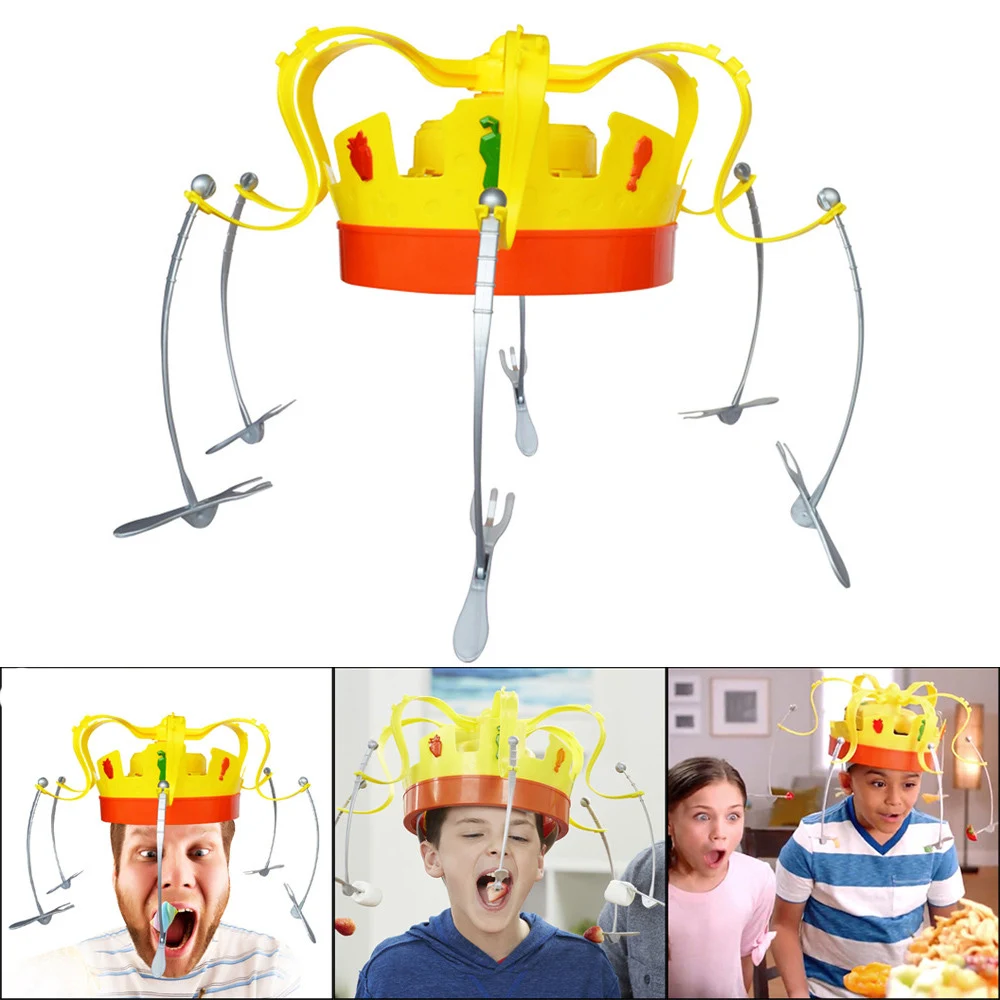 Play Friends Party Games - Rotating Crown Hat Chow Crown Game