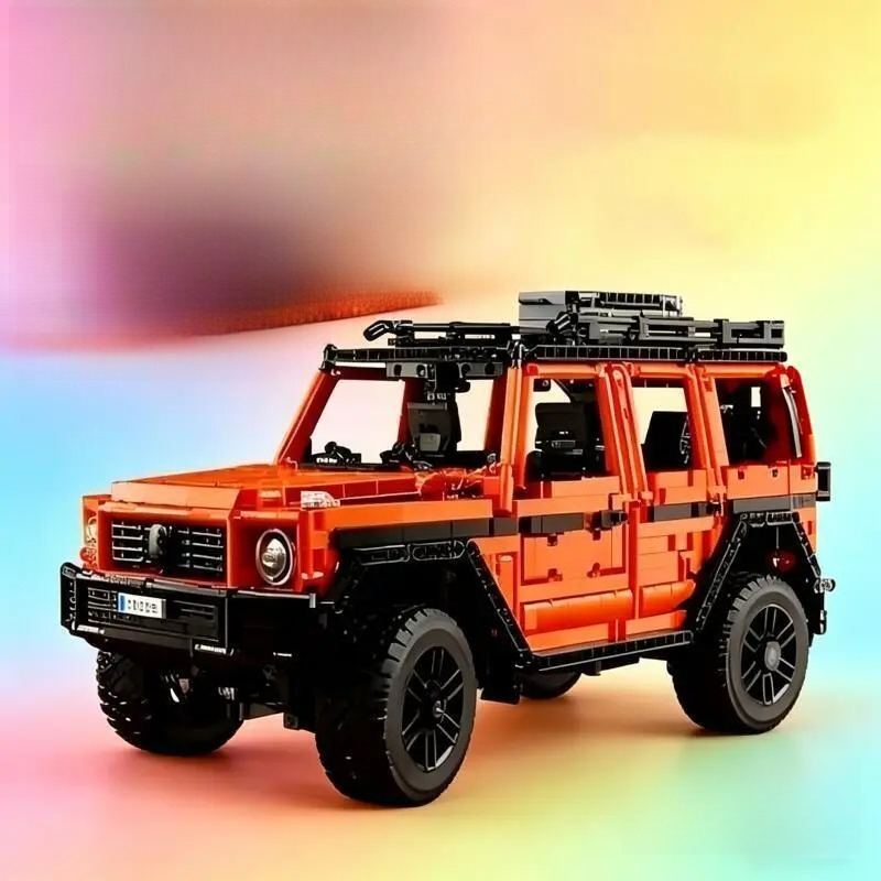 Party Games Christmas - Orange off-road vehicle G500 is suitable