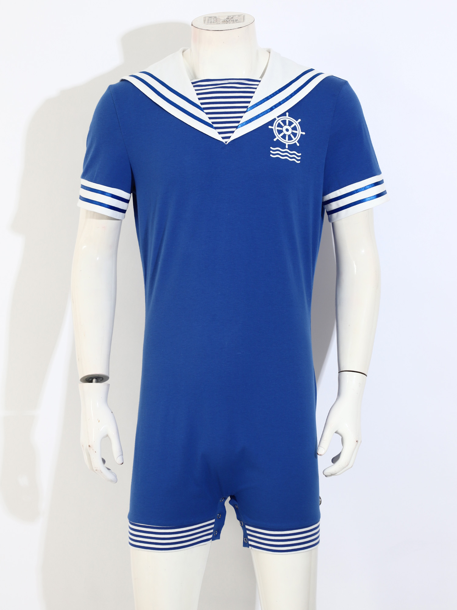Men Navy Collar Rompers for Ha - Party Games Switch 评论和价格