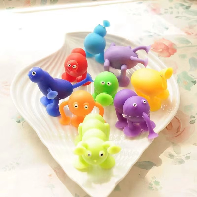 Suction Cup Baby Bath Toy Soft - Limbo Game Set 评论和价格