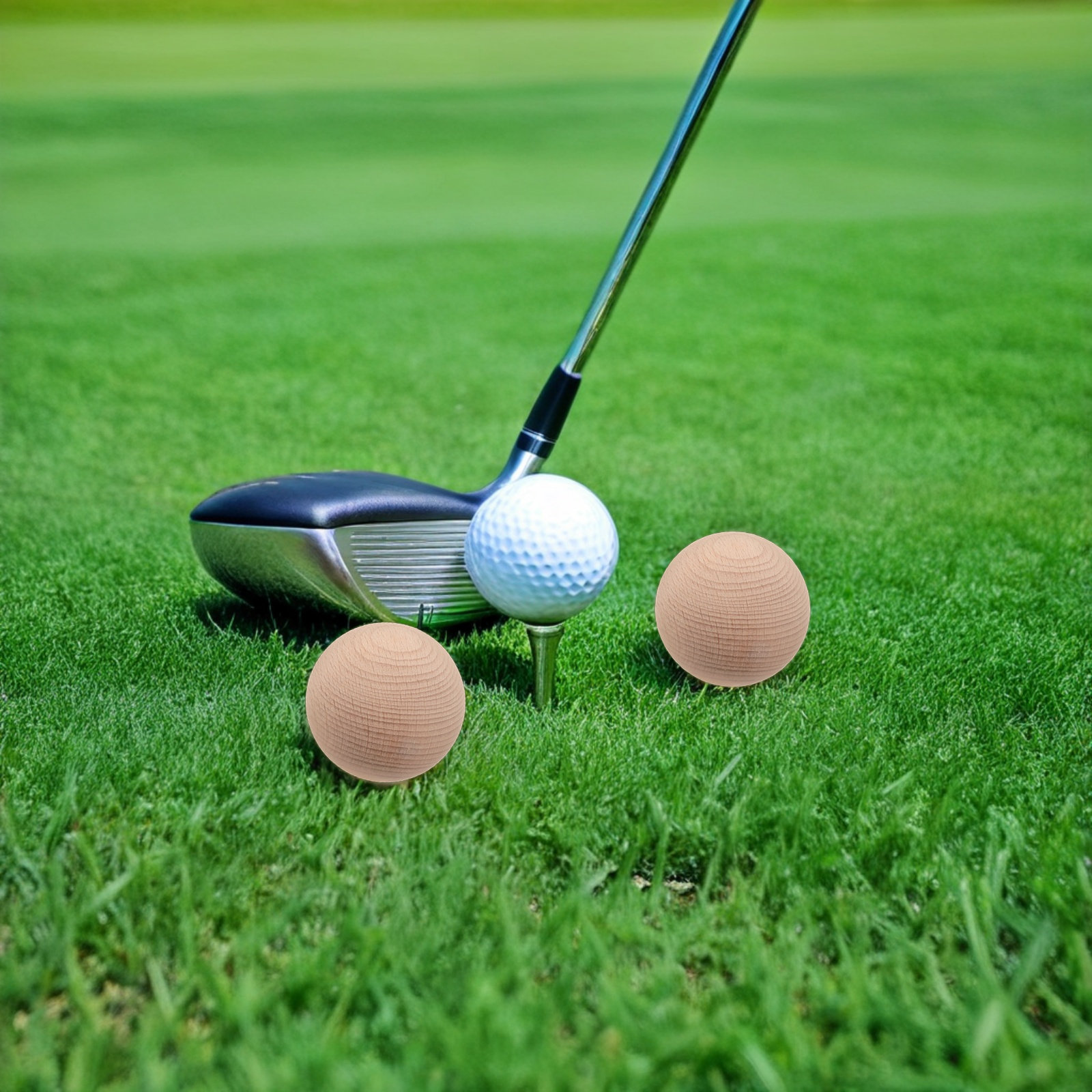 6Pcs Wooden Croquet Balls Outd - Croquet Set Lawn 评论和价格