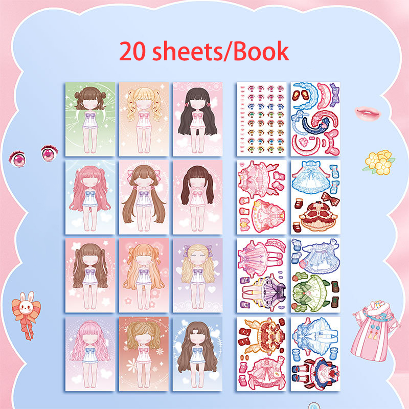 20Pcs/Book Clothing Matching S - Book Party Games 评论和价格