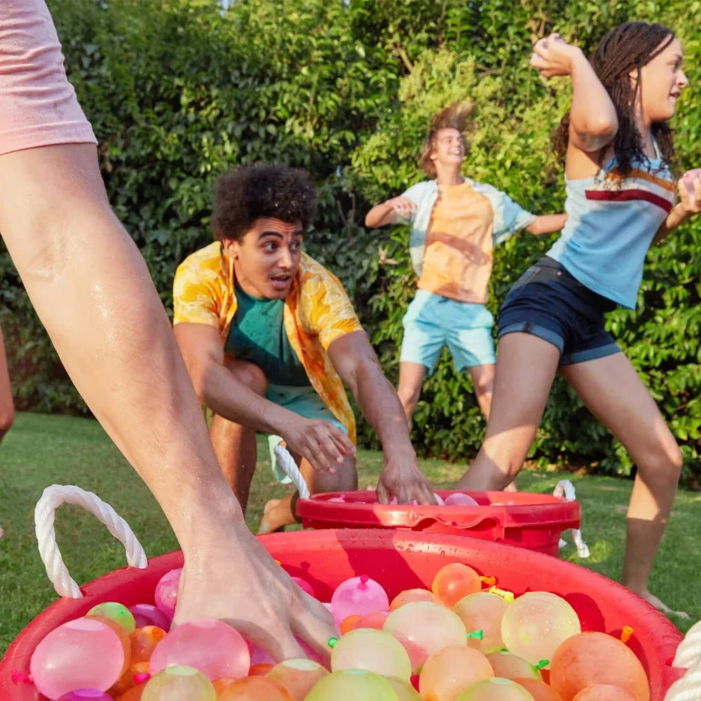 111Pcs Colorful Quick Fill Wat - Party Games Using Balloons 评论和价格
