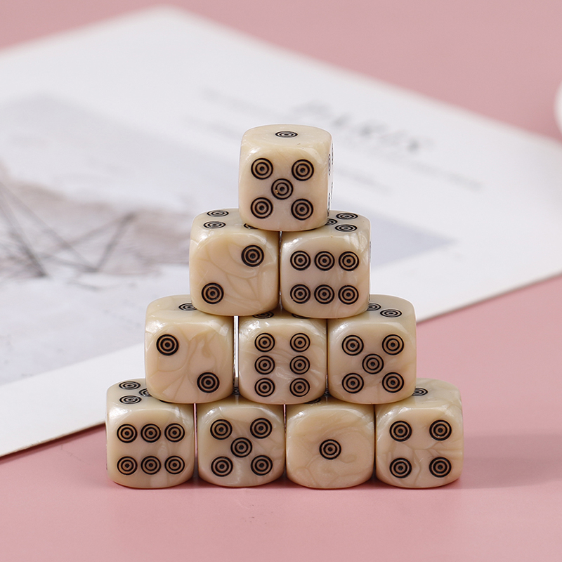 10pcs Round Corners 6-sided D6 - Party Games Gamecube 评论和价格