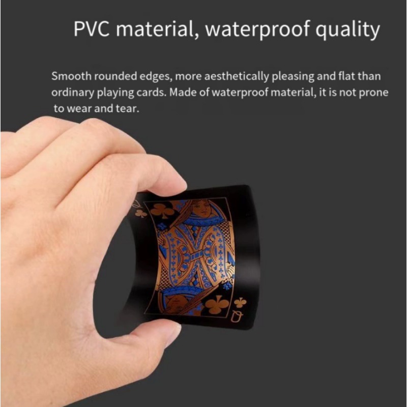 Waterproof PVC Playing Cards S - Book Party Games 评论和价格