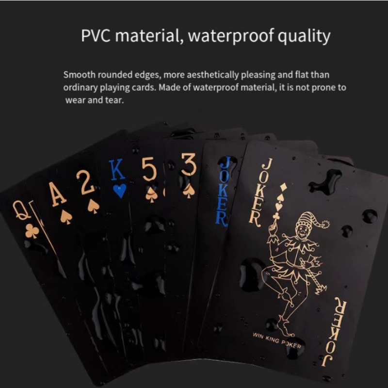 Waterproof PVC Playing Cards S - Book Party Games 评论和价格