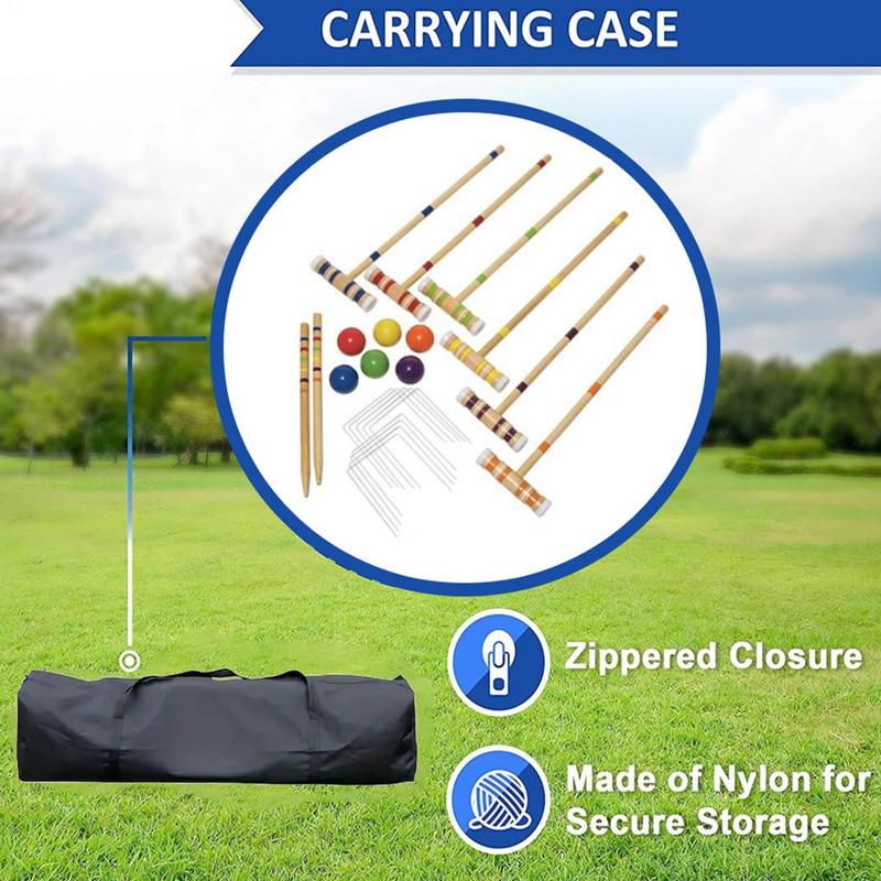 Croquet Set Funny Outdoor Lawn - Croquet Set Lawn 评论和价格
