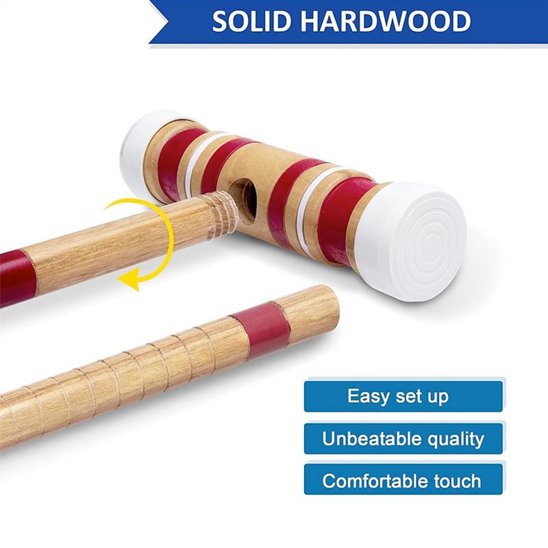 Croquet Set Funny Outdoor Lawn - Croquet Set Lawn 评论和价格