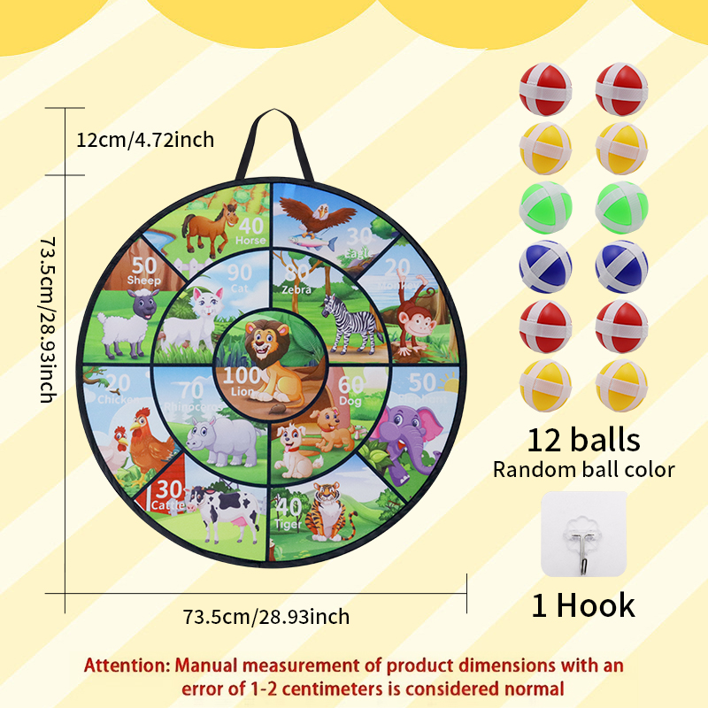 New Foldable Animal World Dart - Limbo Game Set 评论和价格