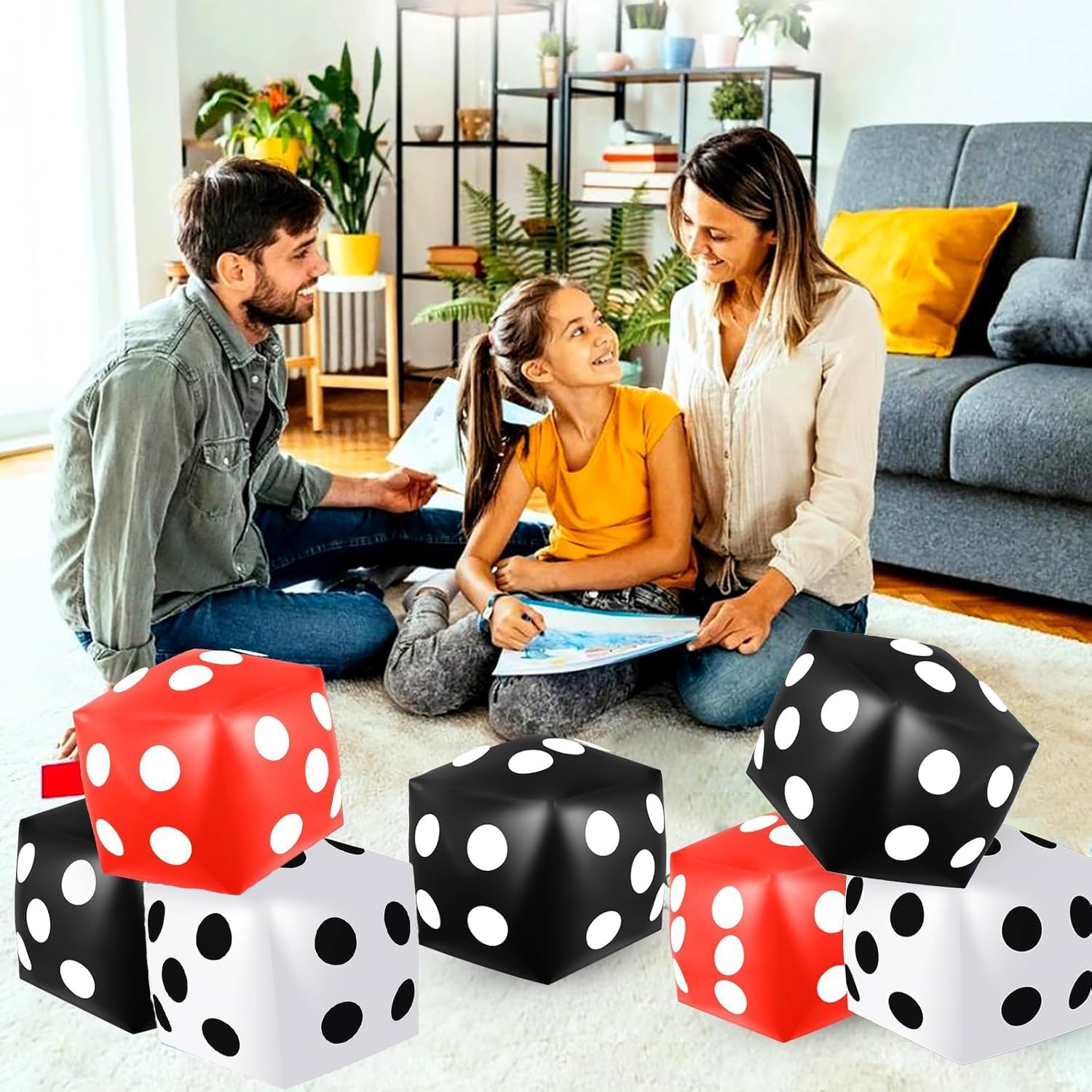 1-10pcs  PVC Inflatable Dice f - Party Games Gamecube 评论和价格