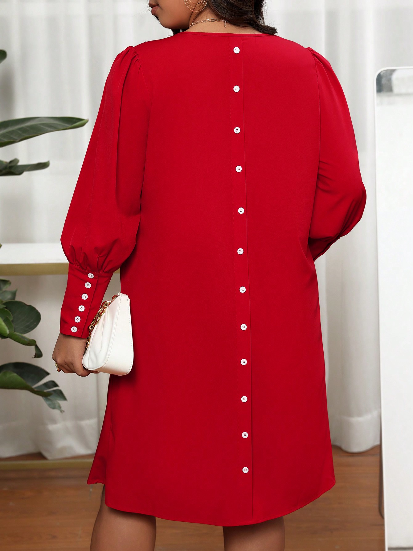 Women's Plus Size V Neck Lante - Party Games Switch 评论和价格