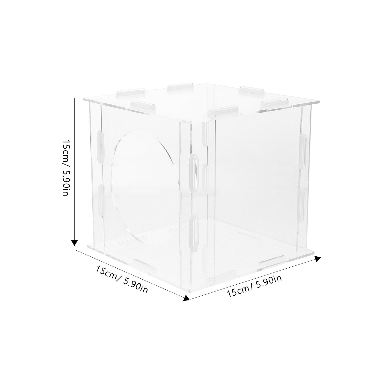 Professional Acrylic Raffle Bo - Party Games Box 评论和价格