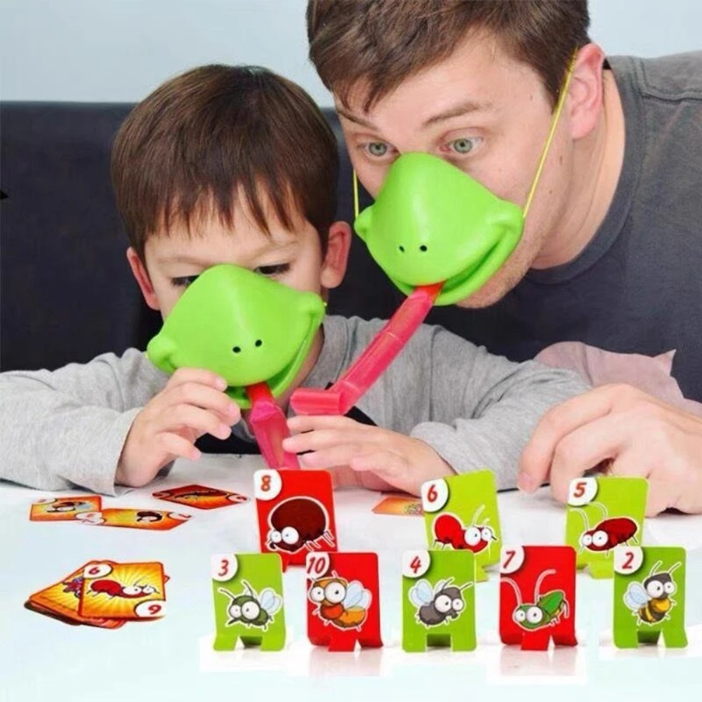 Frog Lizard Mask Wagging Tongu - Party Games Cards 评论和价格