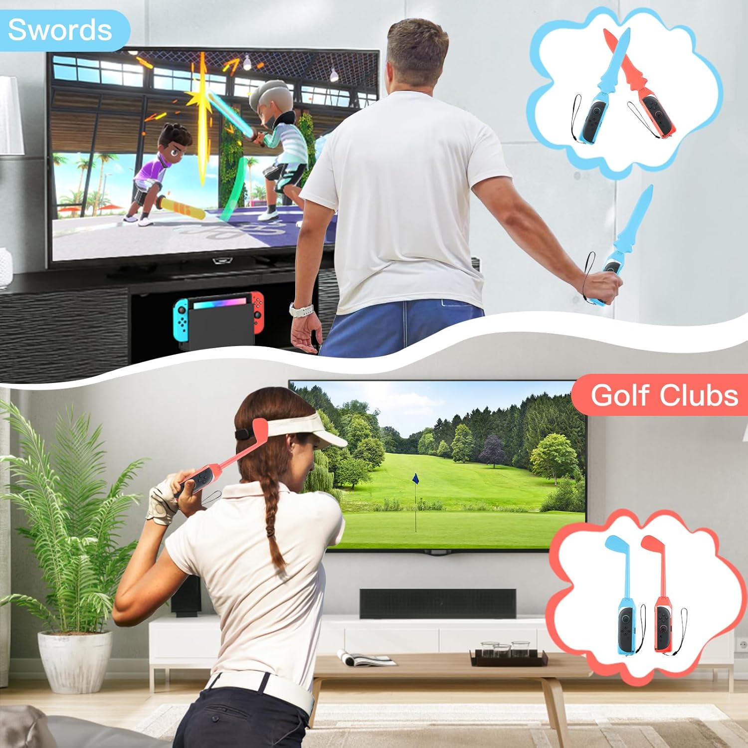 Switch 2 Sports Accessories Bu - Party Games Nintendo Switch 评论和价格