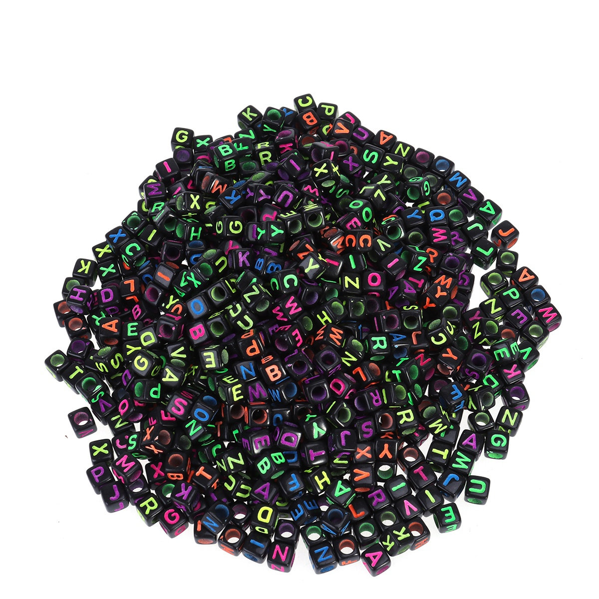 6x6mm Acrylic Cube Letter Bead - Party Games Gamecube 评论和价格