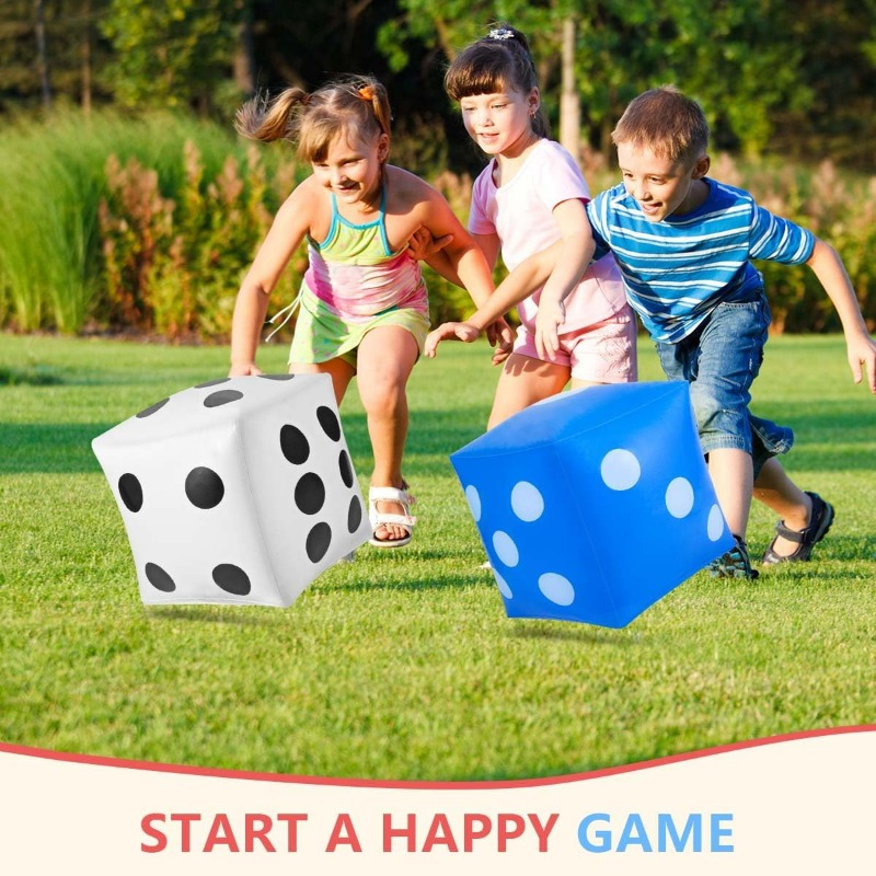 Mega Inflatable PVC Dice for I - Party Games Gamecube 评论和价格