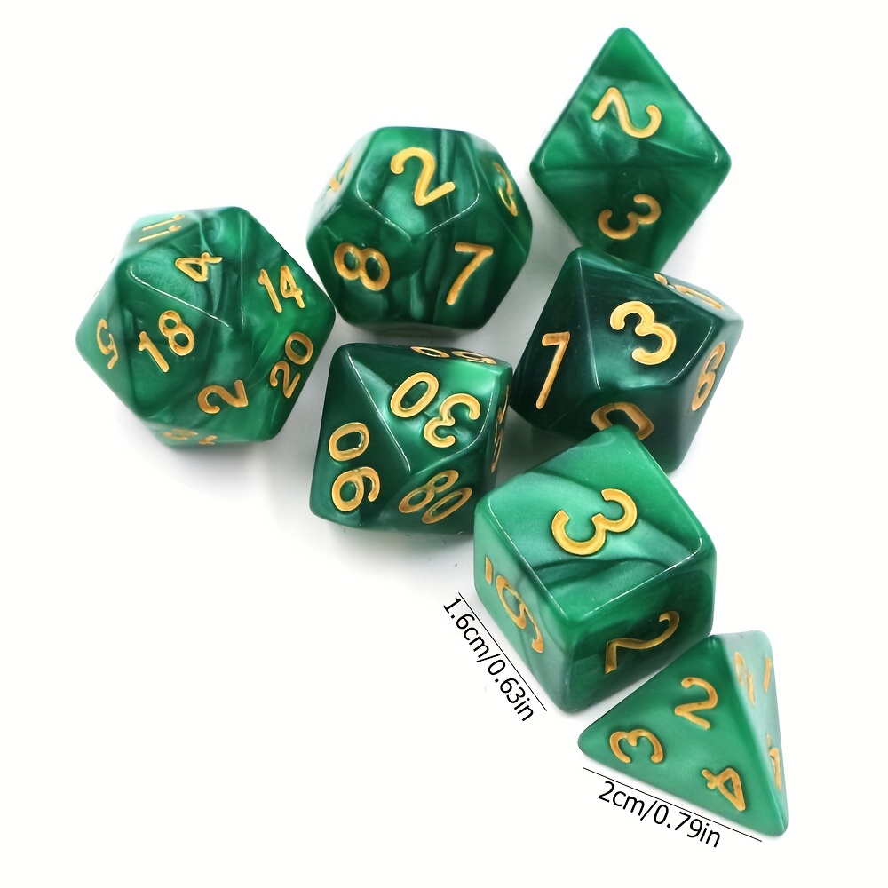 42PCS Multi-Sided Dice Set 6 C - Play Friends Party Games 评论和价格