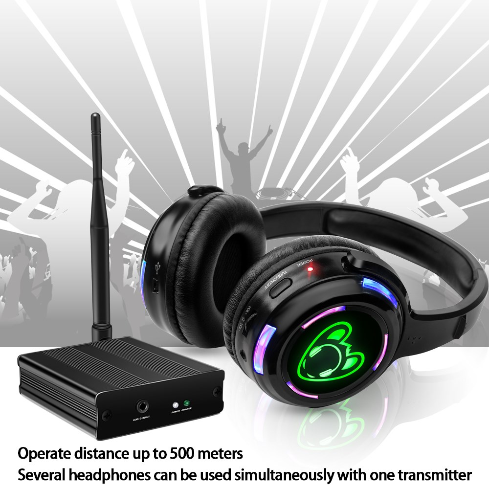 Silent Disco Headphone System  - Party Games Phone 评论和价格