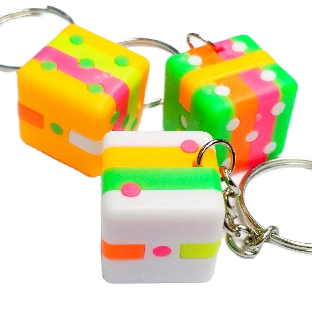 10Pc 2cm Puzzle Dice Cube Key  - Party Games Gamecube 评论和价格