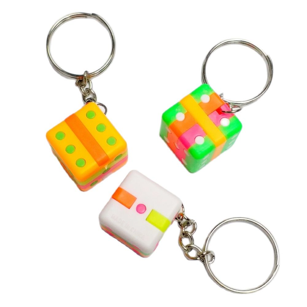 10Pc 2cm Puzzle Dice Cube Key  - Party Games Gamecube 评论和价格