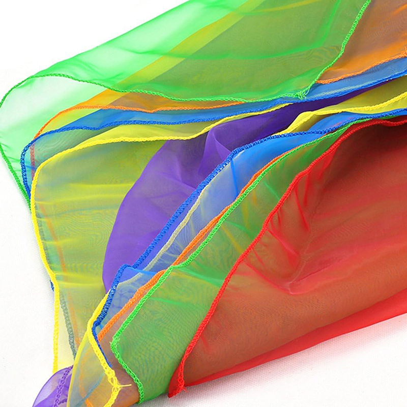 Six Color Silk Scarf Party Fav - Party Games Engagement 评论和价格