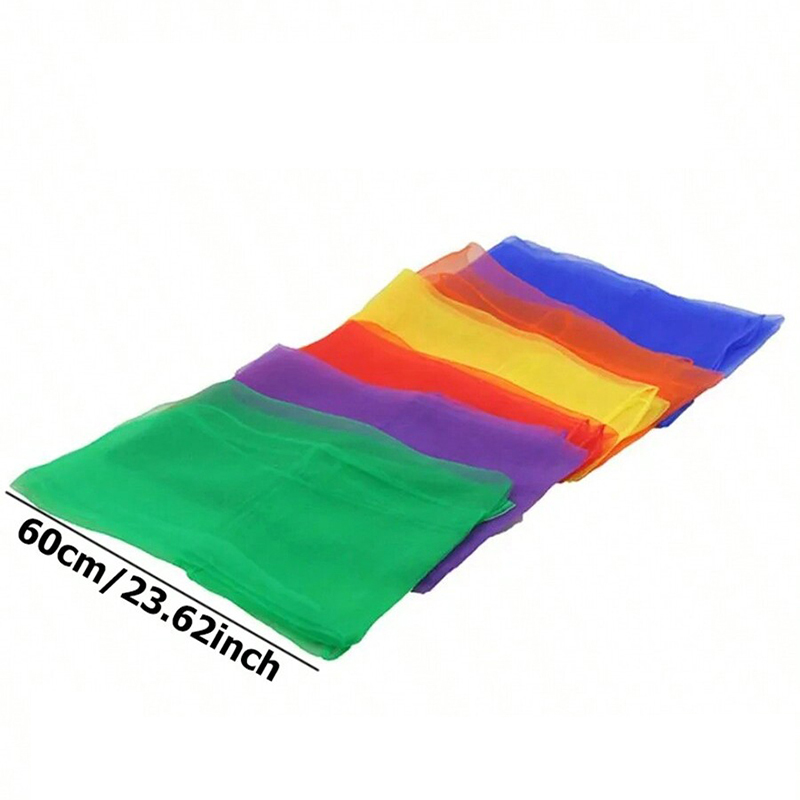 Six Color Silk Scarf Party Fav - Party Games Engagement 评论和价格