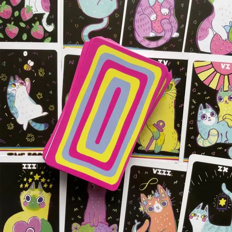 The Weird Cat Tarot English Ca - Party Games Easy 评论和价格