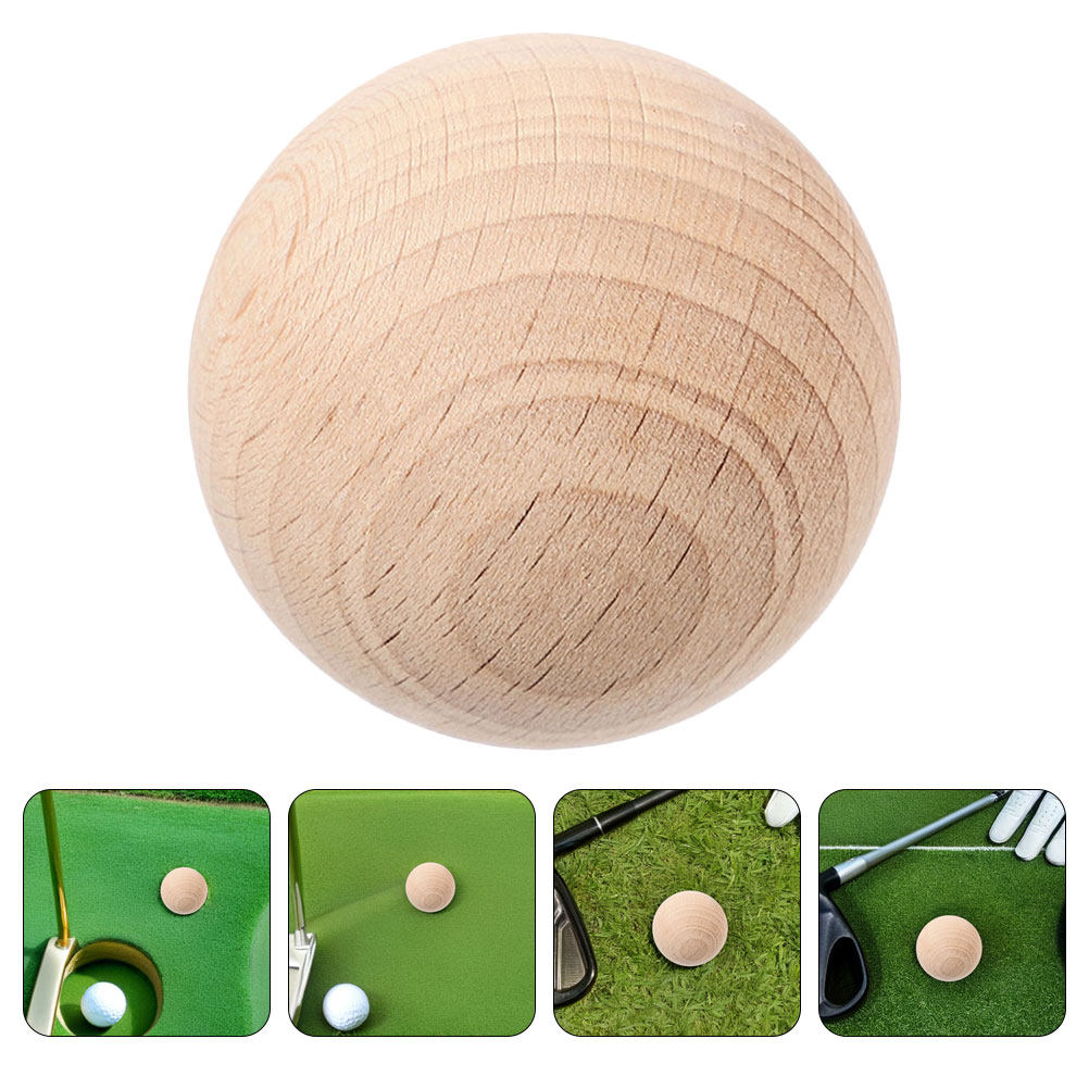7.5cm Unfinished Wooden Ball N - Croquet Set Lawn 评论和价格