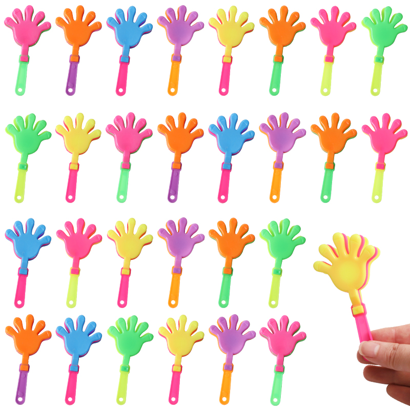 12/24Pcs Colorful Mini Hand Cl - Party Games Engagement 评论和价格