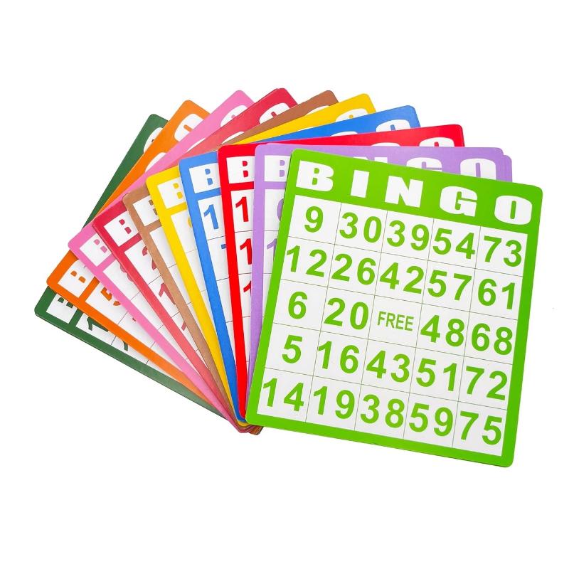 50/100Pcs Non Repeating Bingo  - Play Friends Party Games 评论和价格