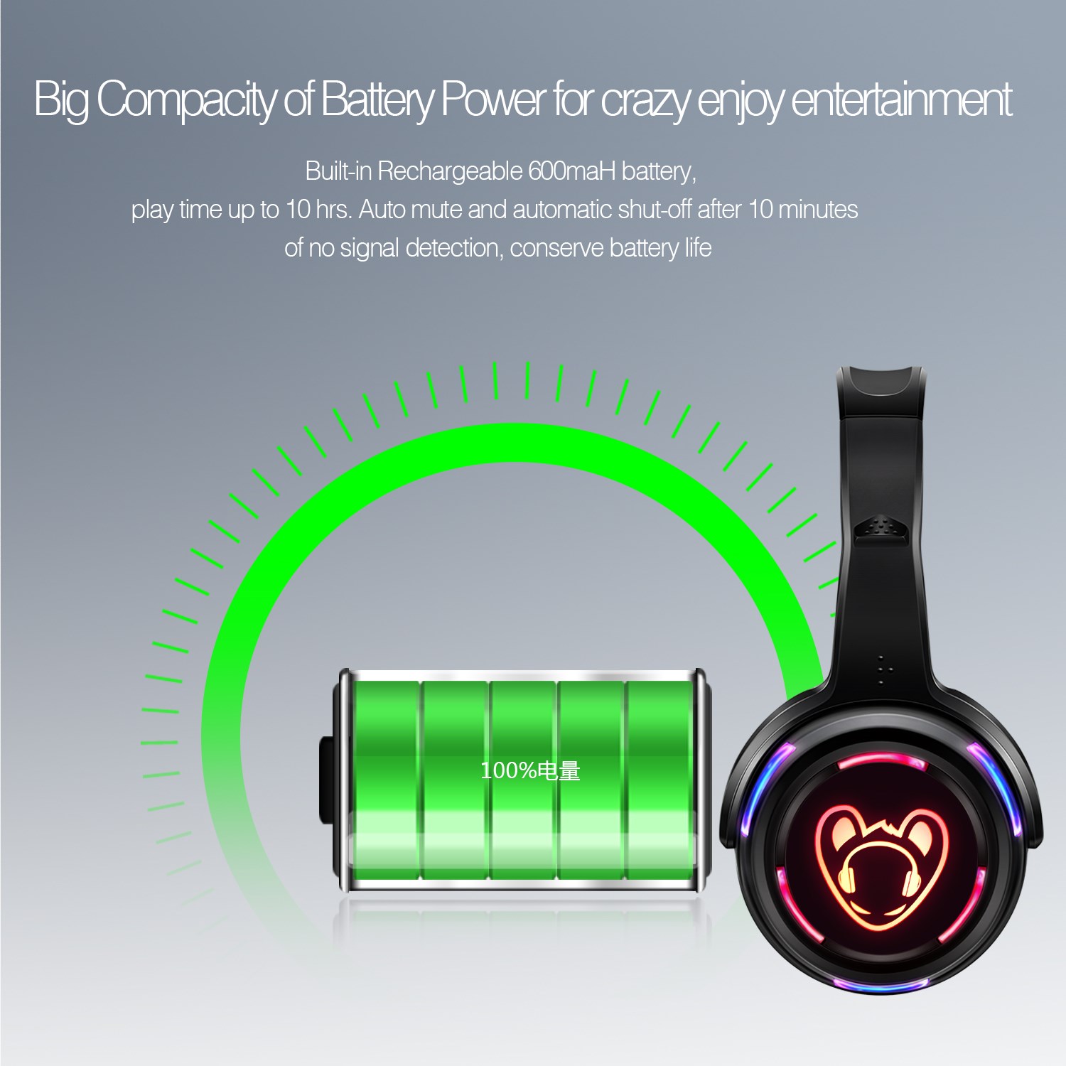 LED Flashing Light Silent Disc - Party Games Phone 评论和价格