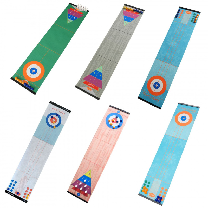 Curling Tabletop Game Set, Min - Party Family Games 评论和价格