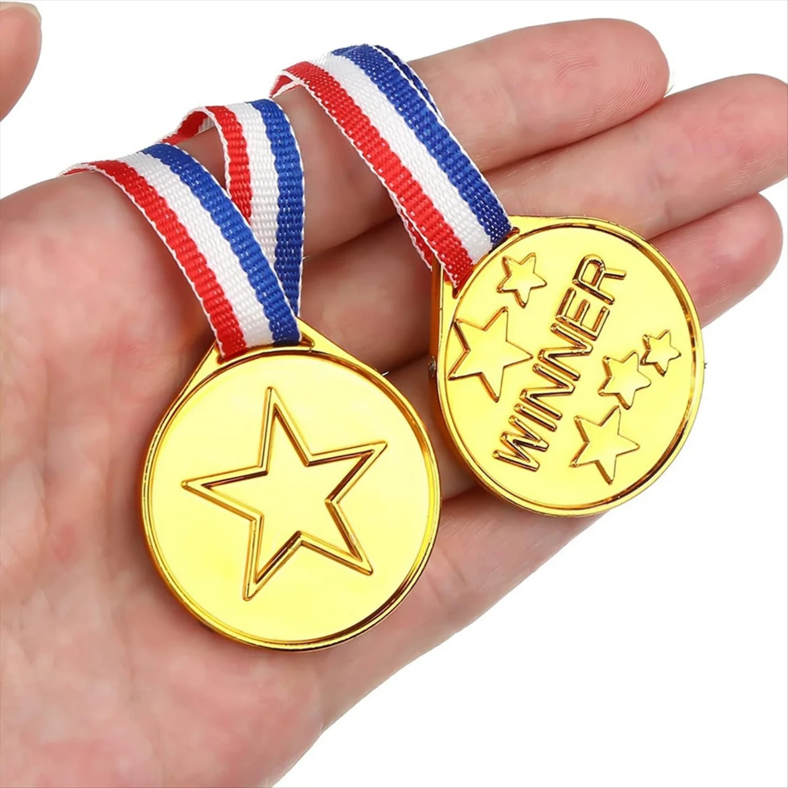 30Pcs Plastic Gold Winners Med - Party Games Engagement 评论和价格