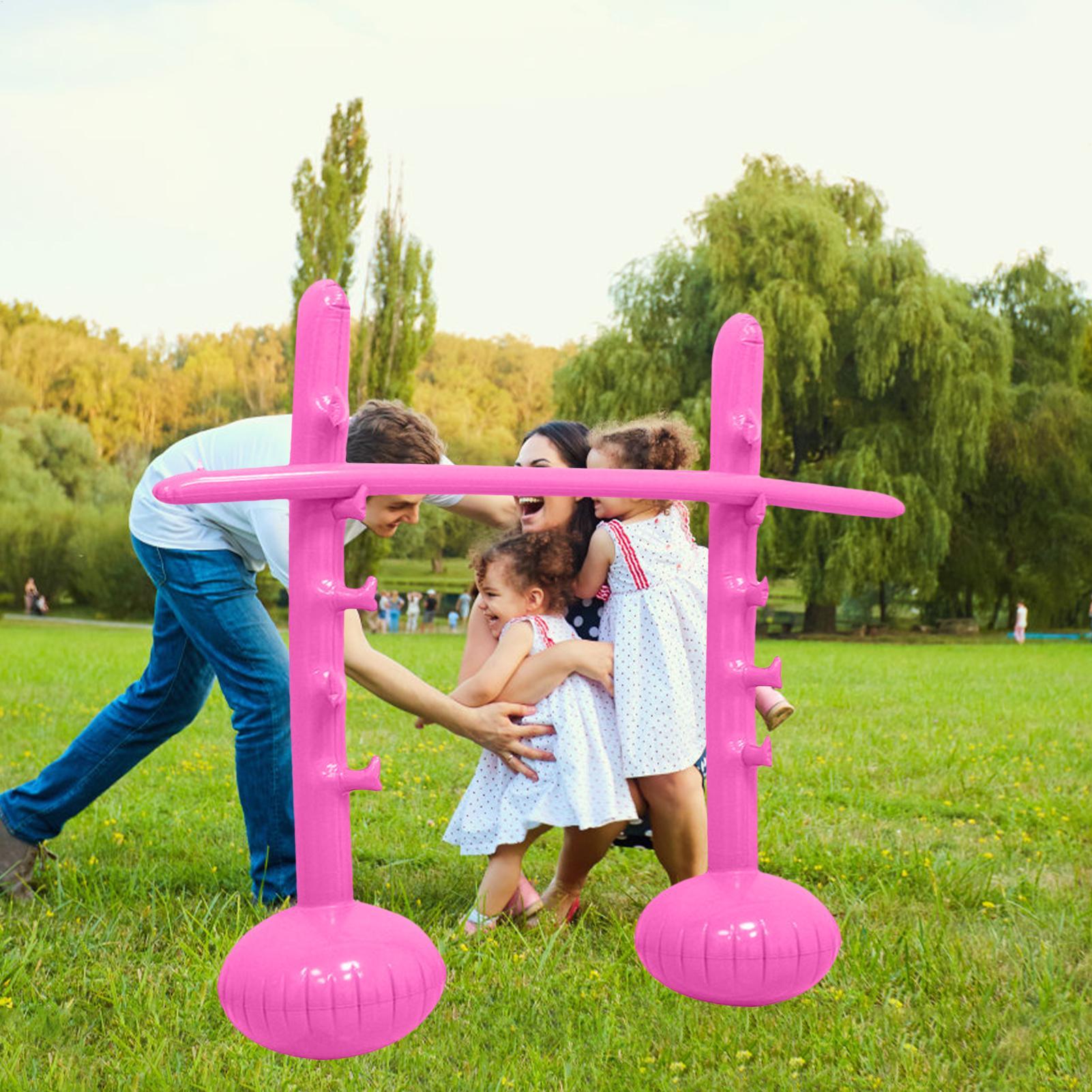 130CM Inflatable Limbo Game Se - Limbo Game Set 评论和价格