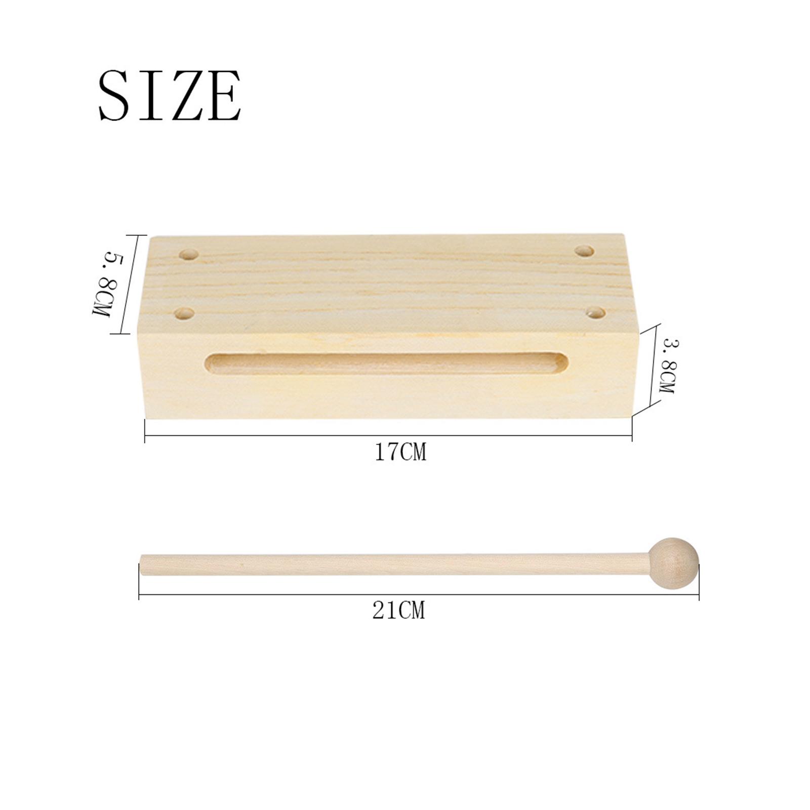 Wood Block Musical Instrument  - Party Games Easy 评论和价格