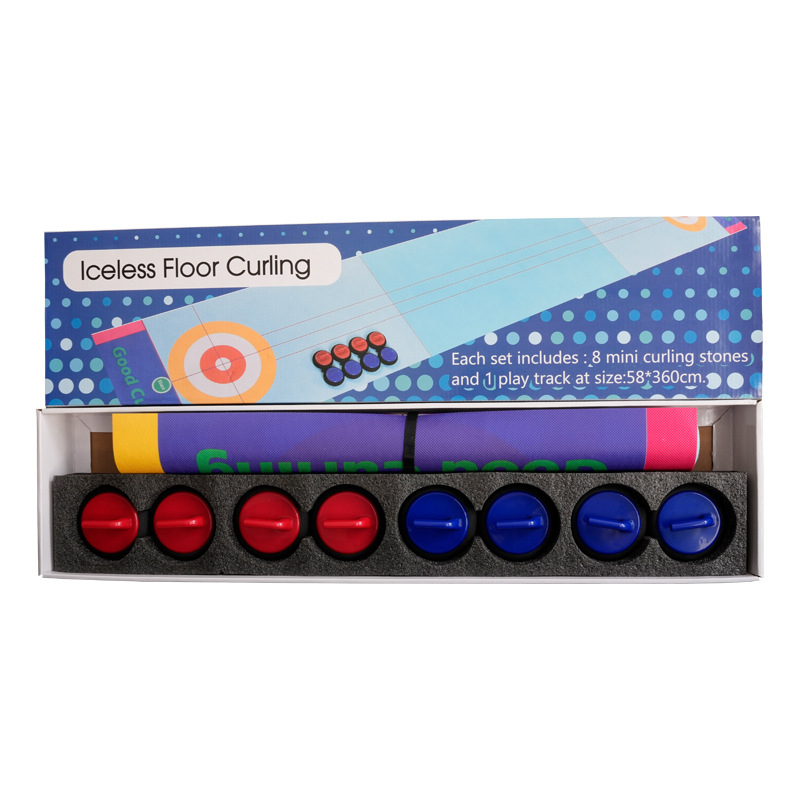 Curling Game Set Indoor Deskto - Party Family Games 评论和价格