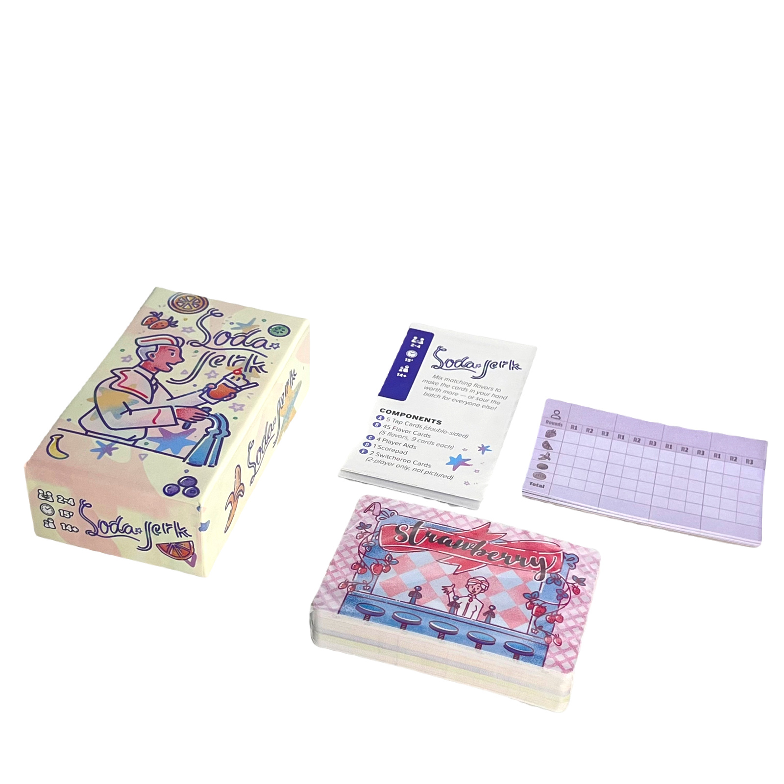 Board Game Soda Jerk, Happy Pa - Play Friends Party Games 评论和价格