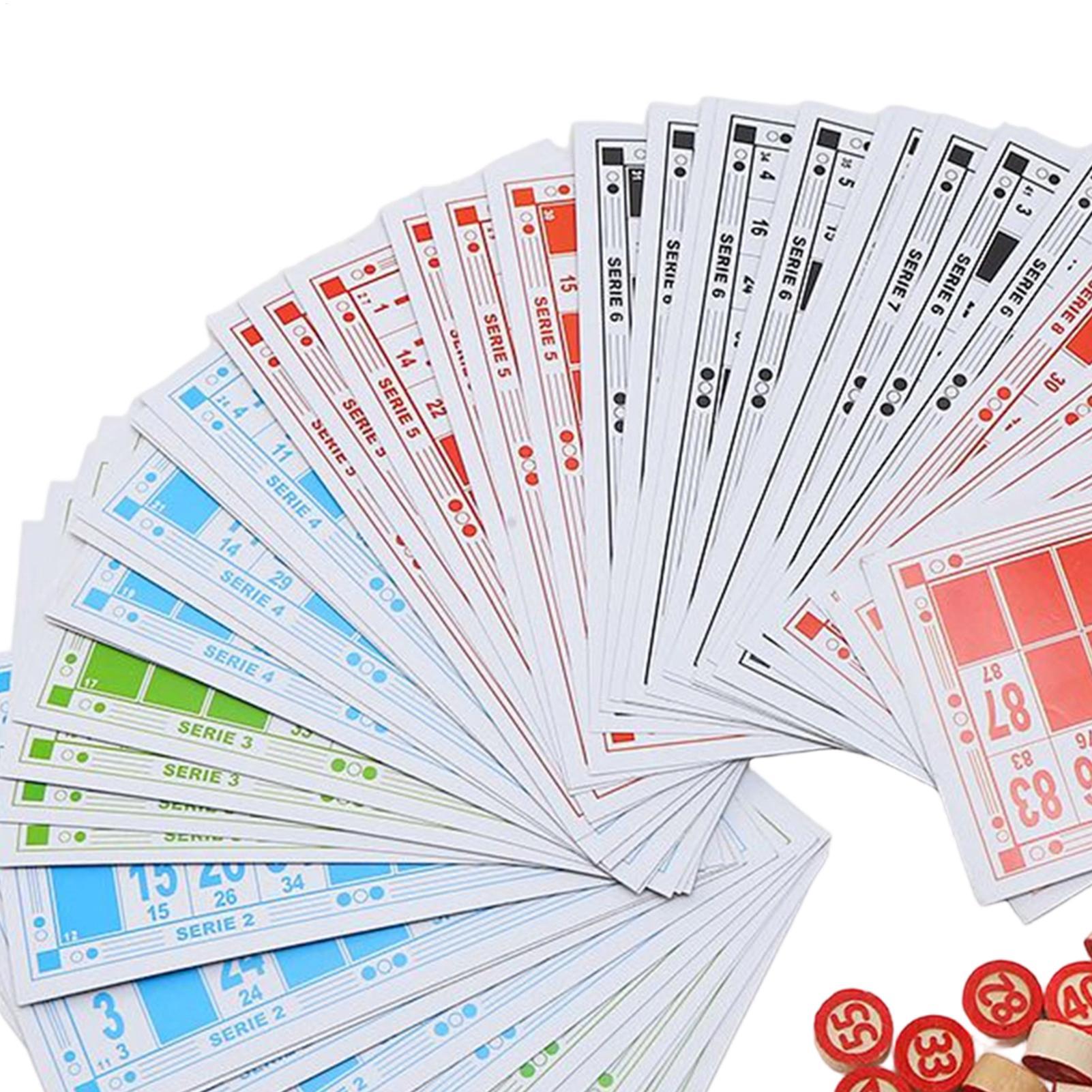 Bingo Set Wooden Funny Educati - Play Friends Party Games 评论和价格