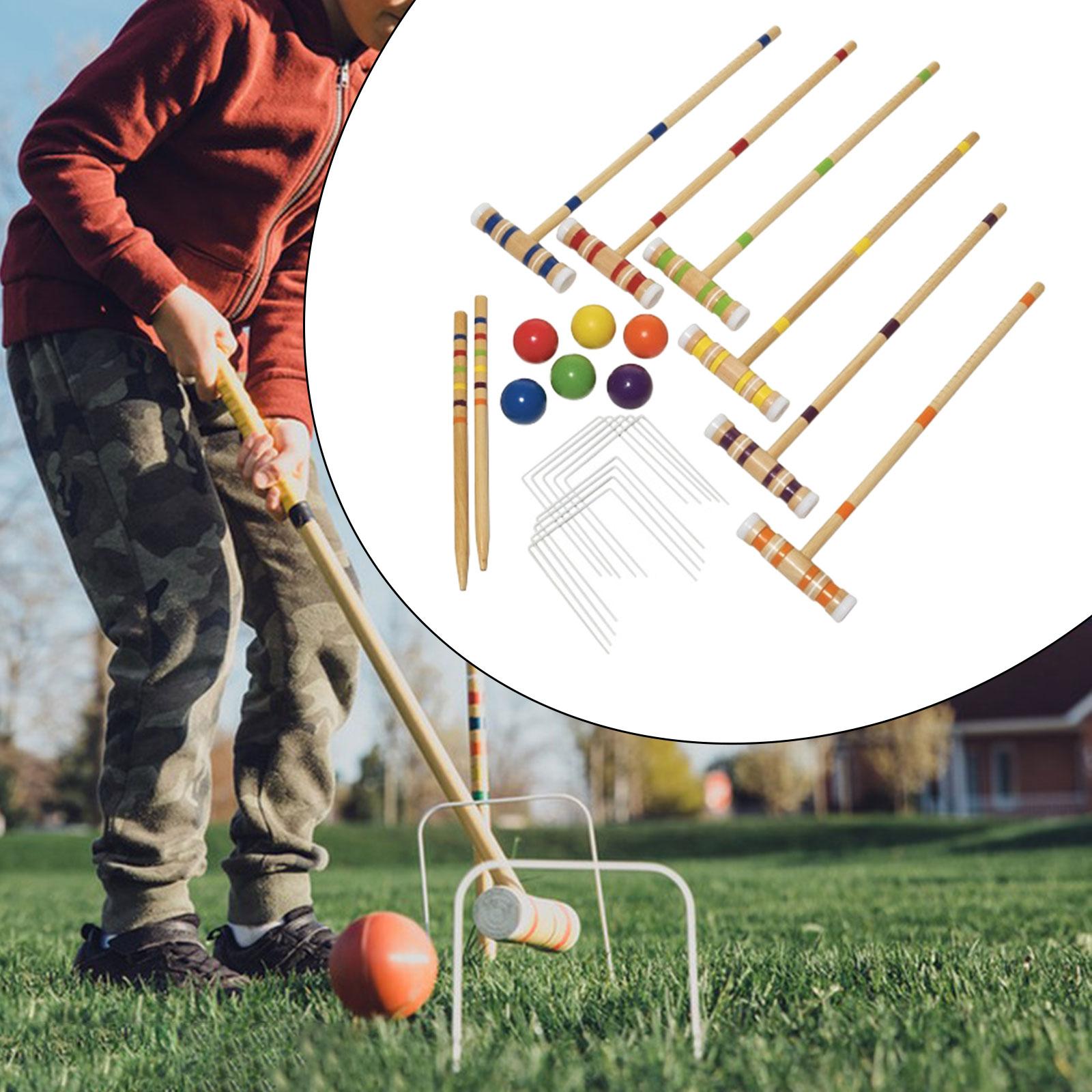 Six Player Croquet Set Lawn Cr - Croquet Set Lawn 评论和价格